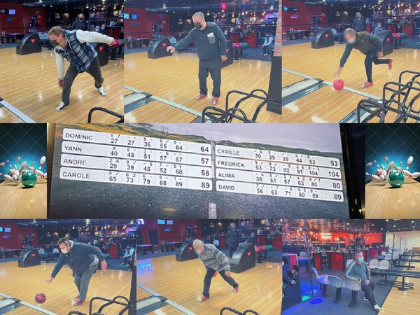 Un Bowling à Roanne pour 6 résidents d&#039;Horizonia
