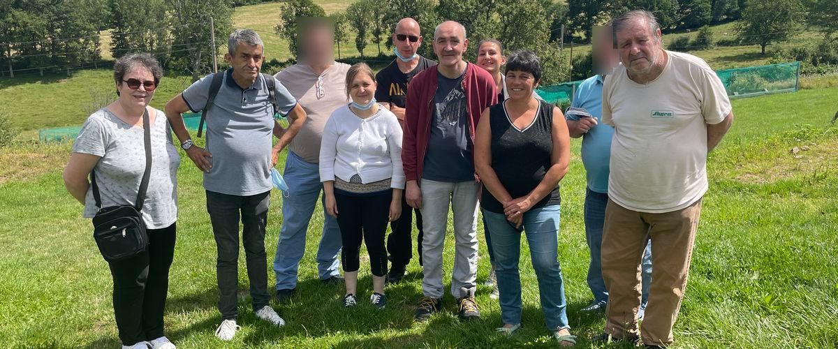 Visite à la ferme de L'escargot de St Bonnet