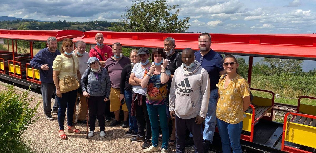 Les résidents d'Horizonia ont emprunté le Train de la Loire