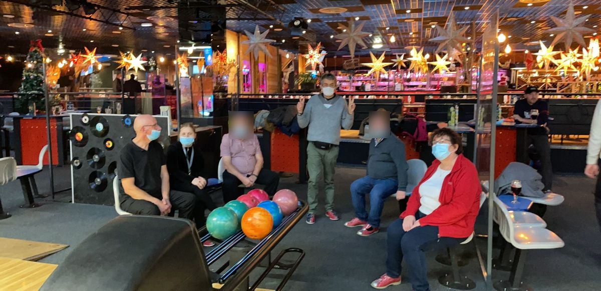 Une partie de Bowling pour les résidents d'Horizonia
