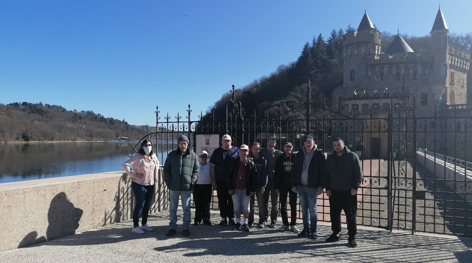 En balade au Château de la Roche avec les Résidents du Panoramic